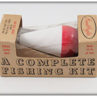 Vintage Handi Angler Red & White Bobber In Box