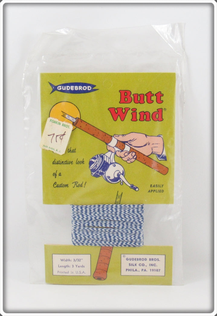 Vintage Gudebrod Bros Butt Wind In Package