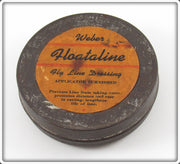 Vintage Weber Floataline Fly Line Dressing Tin 