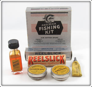 Vintage Reelslick Fishing Kit In Box