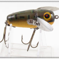 Vintage Heddon Bullfrog Crazy Crawler Lure