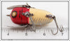 Heddon Red & White Shore Crazy Crawler