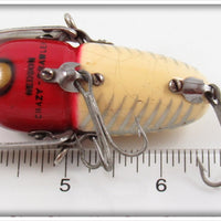 Heddon Red & White Shore Crazy Crawler