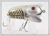 Vintage Heddon Silver Shore Crazy Crawler Lure