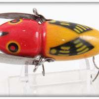 Heddon Yellow Red Head Crazy Crawler