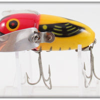 Heddon Yellow Red Head Crazy Crawler