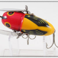 Heddon Yellow Red Head Crazy Crawler