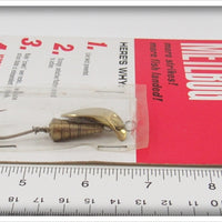 Harrison Industries Brass Metlbug On Card