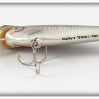 Bagley Shad On White Small Fry Shad