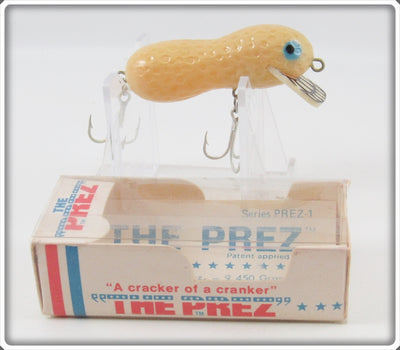 Vintage Cotton Cordell The Prez Peanut Lure In Box