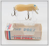 Vintage Cotton Cordell The Prez Peanut Lure In Box