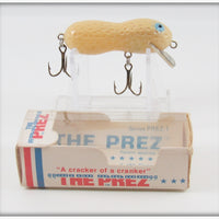 Vintage Cotton Cordell The Prez Peanut Lure In Box