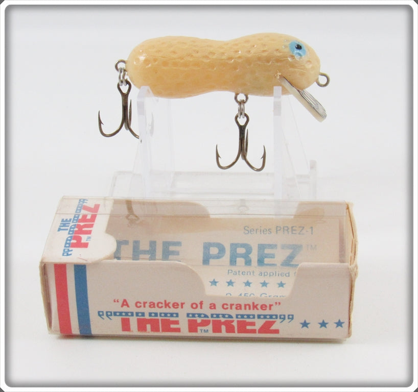 Vintage Cotton Cordell The Prez Peanut Lure In Box