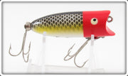 Vintage Heddon Red Head Shiner Baby Lucky 13 Lure