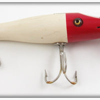 Vintage Creek Chub Red & White Baby Pikie Lure