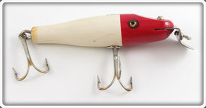 Vintage Creek Chub Red & White Baby Pikie Lure