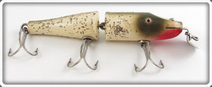 Vintage Creek Chub Silver Flash Jointed Pikie Lure