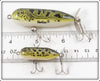 Heddon Natural Leopard Frog Torpedo & Teeny Torpedo Pair