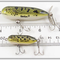 Heddon Natural Leopard Frog Torpedo & Teeny Torpedo Pair