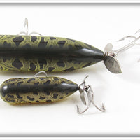 Heddon Natural Leopard Frog Torpedo & Teeny Torpedo Pair