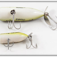 Heddon Natural Leopard Frog Torpedo & Teeny Torpedo Pair