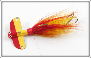 Vintage Yellow & Red Airplane Lure