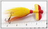 Yellow & Red Airplane Lure