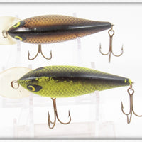 Smithwick Black & Chartreuse Scale And Gold Black Scales Bo Jack Pair
