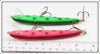 Grandma Fluorescent Red & Green M-4 Pair
