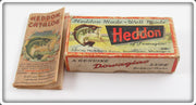 Vintage Heddon Unmarked Empty Banner Box