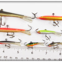 Rapala Finland Ice Jig Lot Of Seven