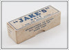 Park Mfg Co. Red & White Jake's Bait In Box