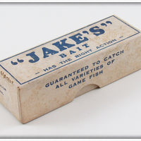 Park Mfg Co. Red & White Jake's Bait In Box