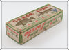 Creek Chub Pikie Finish Jointed Pikie End Label Empty Box