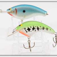 Blue Scale Tennessee Tuffy & Baby Bass Sisson Type Pair