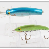Blue Scale Tennessee Tuffy & Baby Bass Sisson Type Pair