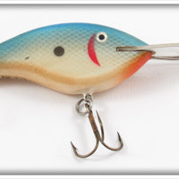 Vintage Norman Blue & Silver Scale Tn Kil'er Lure
