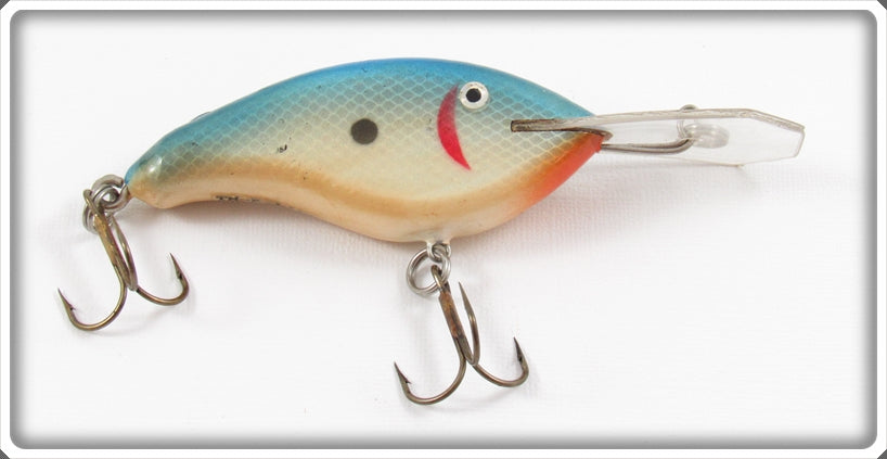 Vintage Norman Blue & Silver Scale Tn Kil'er Lure