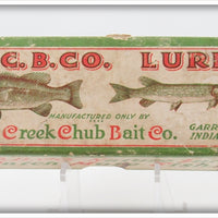 Vintage Creek Chub Unmarked Empty Lure Box