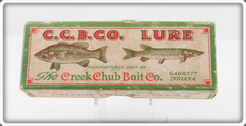 Vintage Creek Chub Unmarked Empty Lure Box