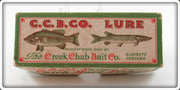 Vintage Creek Chub Unmarked Box Lid Only