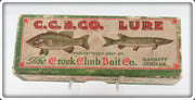 Vintage Creek Chub Unmarked Empty Lure Box
