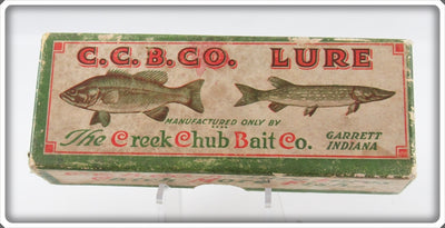 Vintage Creek Chub Unmarked Empty Lure Box 