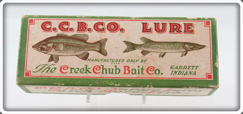 Vintage Creek Chub Unmarked Empty Lure Box