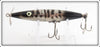 Heddon Silver & Black Dying Flutter In Box