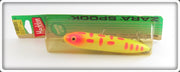 Vintage Heddon Yellow Orange Coachdog Zara Spook Lure On Card