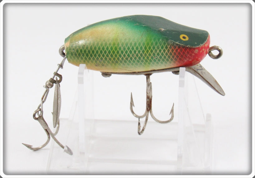 Vintage Wynne Precision Co. Green Scale Ol' Skipper Lure