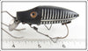 Heddon Black Shore No Snag River Runt