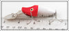 Heddon Red Head White Deep Dive Midget River Runt