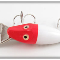 Heddon Red Head White Deep Dive Midget River Runt